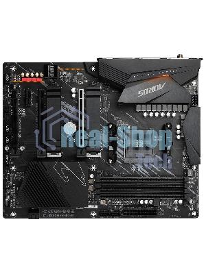 Материнская плата GIGABYTE B550 AORUS Elite AX V2, AM4, AMD B550, 4xDDR4, 4xSATA, 2xM.2, 1xPCIe 4.0 x16, 2xPCIe 3.0 x1, 1xDP, 1xHDMI, 1x2.5Gb LAN, Wi-Fi 6, Bluetooth 5, 2xUSB-A 10Gbps, 3xUSB-A 5Gbps, 2xUSB-A 2.0, 1xUSB-C 5Gbps, 5x3.5 мм, 7.1, ATX