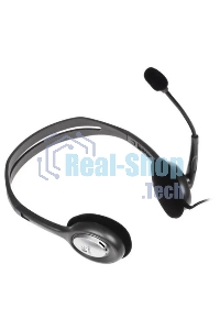 Гарнитура проводная Logitech Headset H111 Stereo grey (981-000594/981-000593/981-000588)