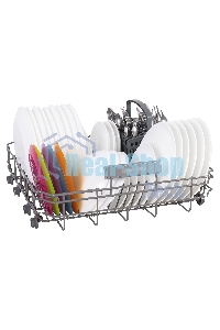 Посудомоечная машина Maunfeld MWF12S, белый, 59.8 см, 12 компл., 52 дБ, класс A+