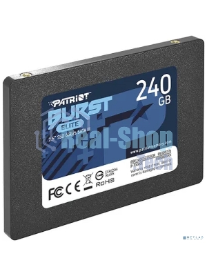 Накопитель SSD Patriot Burst Elite, 240Gb, SATA, 2.5