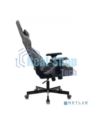 Кресло Бюрократ VIKING 7 KNIGHT B FABRIC черный, ткань, 120 кг, механизм качания