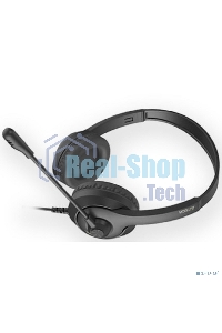 Гарнитура проводная с микрофоном A4Tech Fstyler FH100 черный 2м