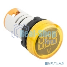 Индикатор значения напряжения ED16-22VD жел. PROxima EKF ed16-22vd-y