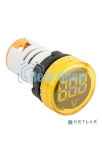 Индикатор значения напряжения ED16-22VD жел. PROxima EKF ed16-22vd-y