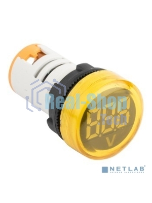 Индикатор значения напряжения ED16-22VD жел. PROxima EKF ed16-22vd-y