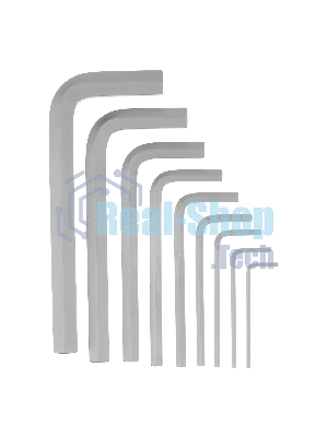 Набор ключей имбусовых Сибртех HEX, 2-12 мм, CrV, 9 шт.