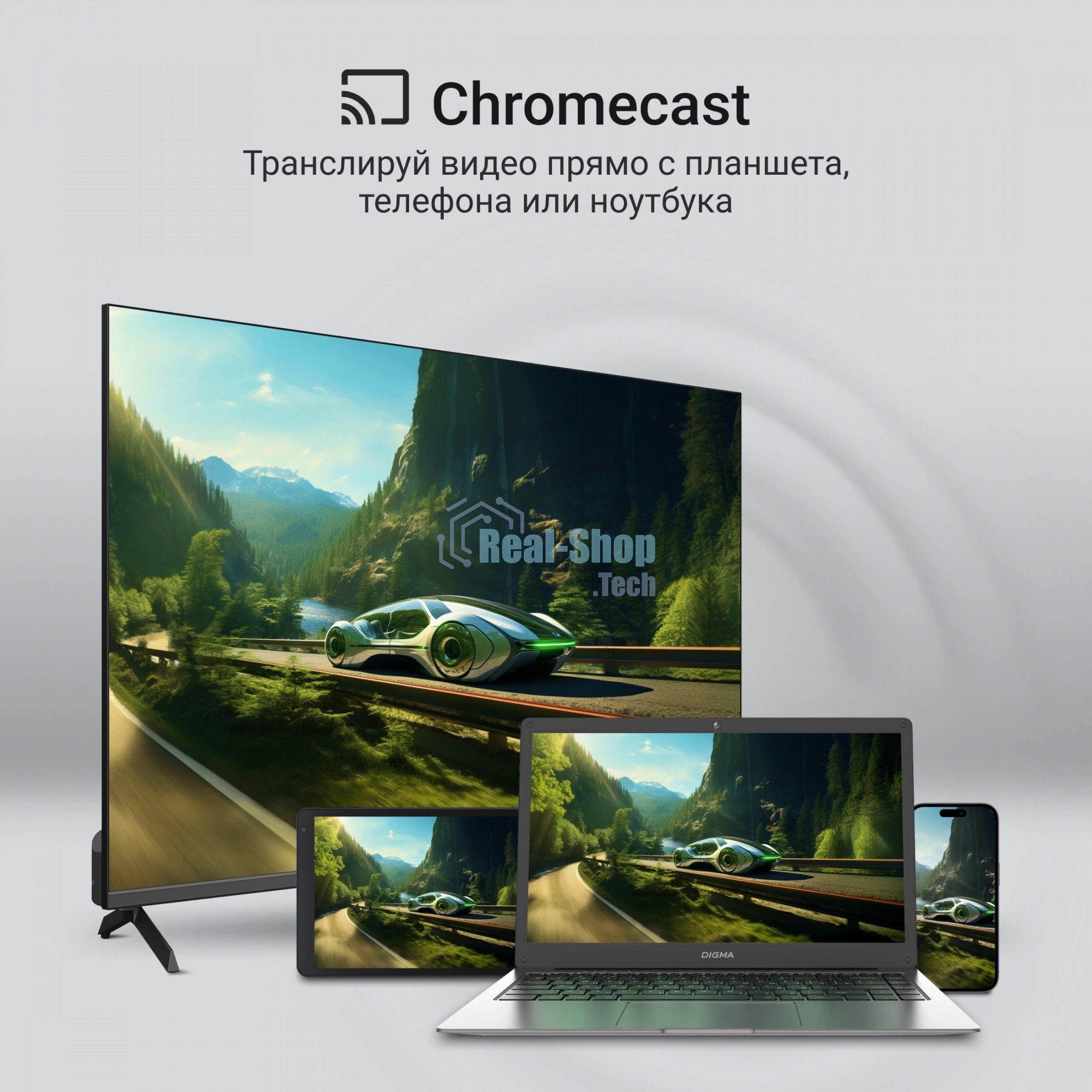 Телевизор Digma 75