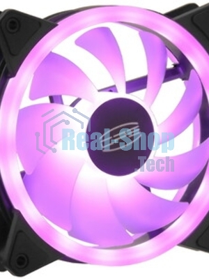 Вентилятор для корпуса PCCooler F3 T120 ARGb белый, 120 мм, 1800 об/мин, 21.6 дБ, 4 pin