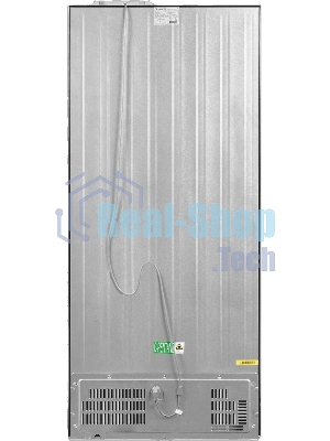 Холодильник Maunfeld MFF192NFSB01 Inverter черная сталь трехкамерный 334/184л морозилка снизу, No Frost, Side by Side