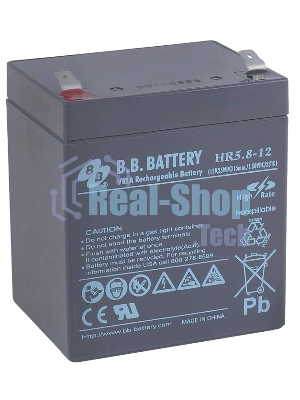 Батарея для ИБП B.B.Battery HR 5.8-12 (12V 5.8Ah)