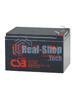 Батарея CSB GP 12120 (12V 12Ah) F2