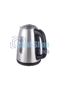 Чайник электрический BQ KT1822SW черный/стальной, мощность 2200Вт, Максимальный объем 1.7л