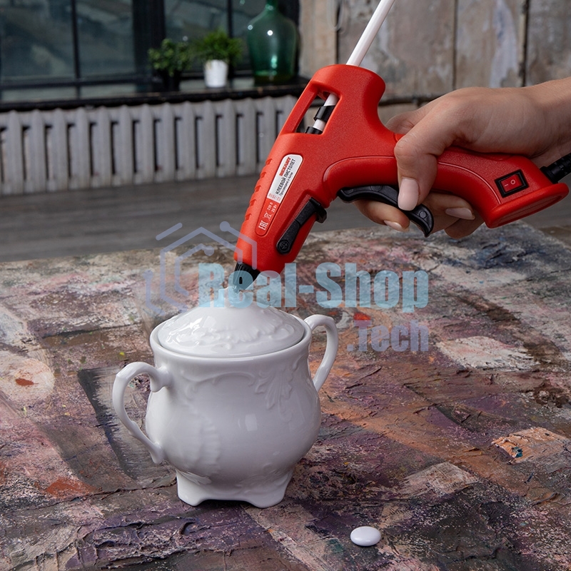 Клеевой пистолет Rexant, 20 Вт, Ø7 мм, 