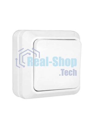 Выключатель 1-кл. ОП Олимп 10А IP20 белый Universal О0021