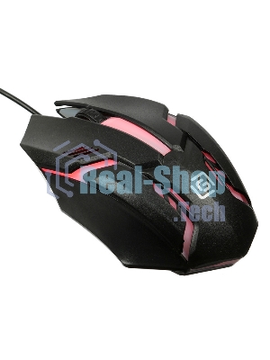 Мышь проводная Oklick 396M INSOMNIA черный, 1000 dpi, USB, кнопки - 3