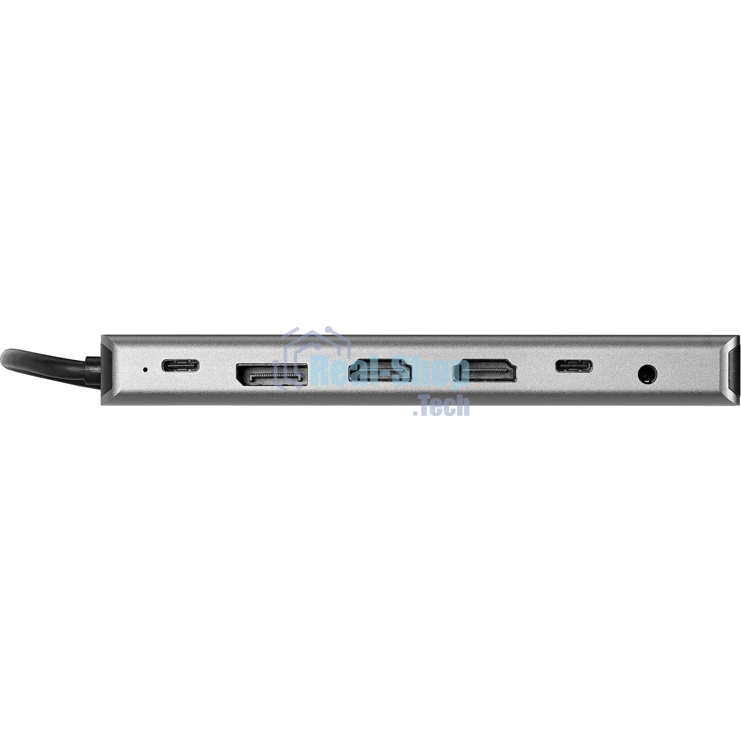 USB-концентратор VCOM CU4706, USB Type-C, HDMI/DP/USB3.0/TC/USB2.0/RJ45/SD/TF/PD/3.5 мм jack, USB Type-C