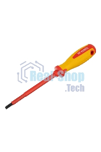Отвертка Matrix Insulated, SL5,5 x 125 мм, CrMo, до 1000 В, двухкомп. рукоятка