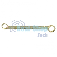 Ключ накидной Сибртех, 24 х 27 мм, желтый цинк 14634