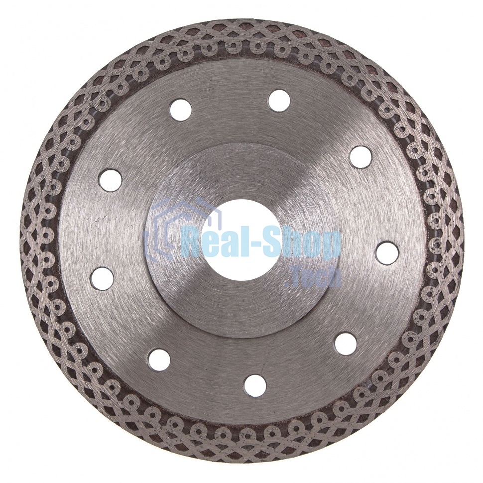 Круг алмазный Gross 73053 Ф125х22мм сплошной по керамике