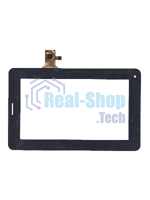 Сенсорное стекло (тачскрин) FM704201TE, черное