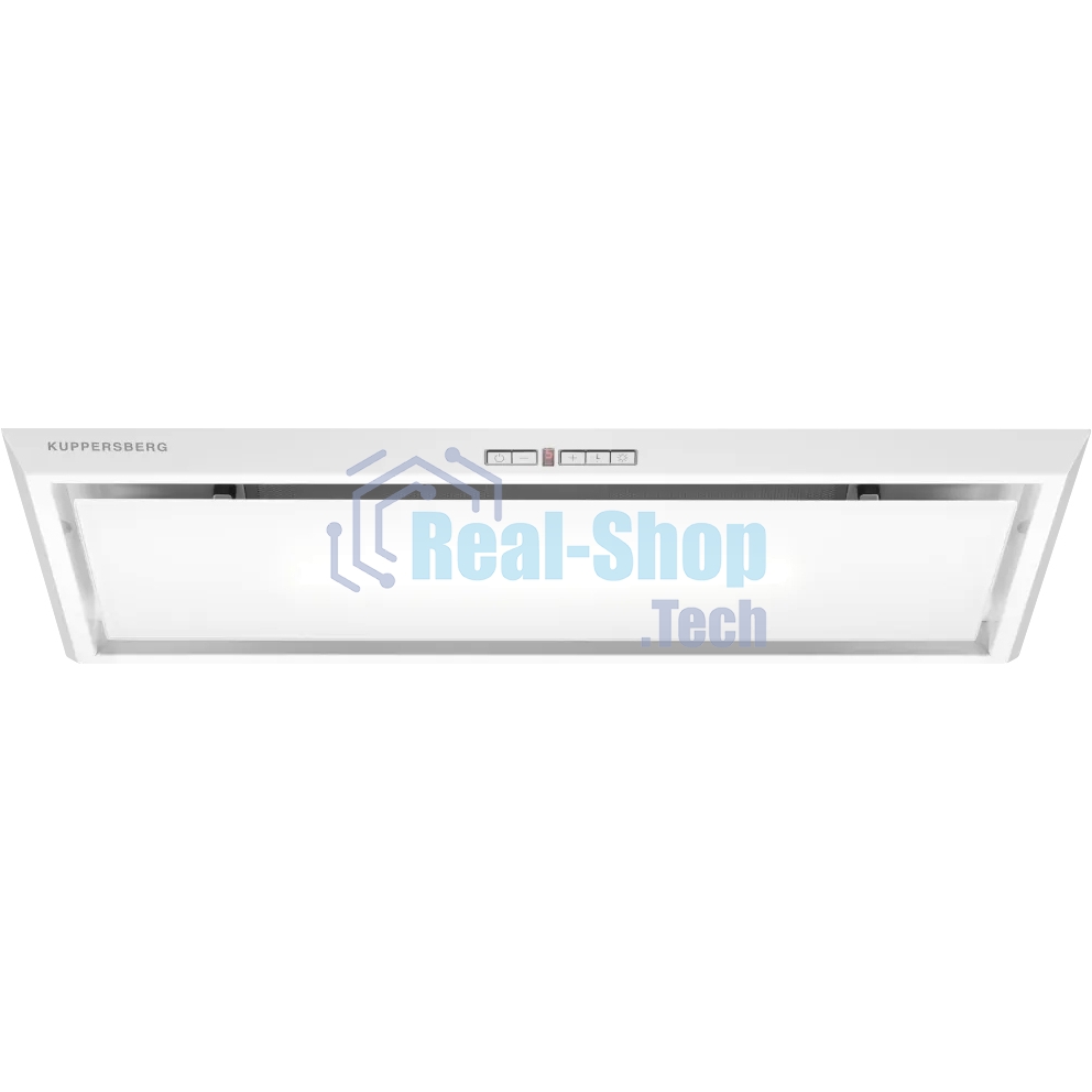 Вытяжка встраиваемая Kuppersberg Intro 70 белый, 70 см, 1000 куб. м/ч, 43 дБ
