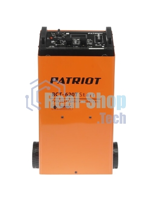 Устройство пуско-зарядное PATRIOT BCT-620T Start220В±15% 3300Вт 12/24В з/п90/550А 50-1000А/ч 25кг