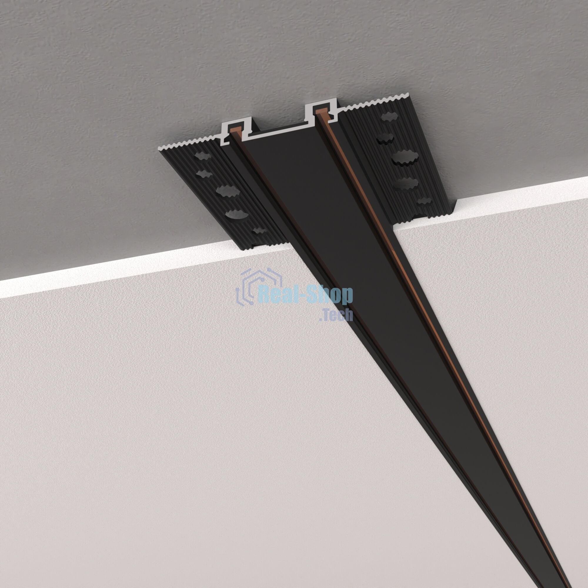 Flat Magnetic Шинопровод встраиваемый (2м) чёрный 85130/00