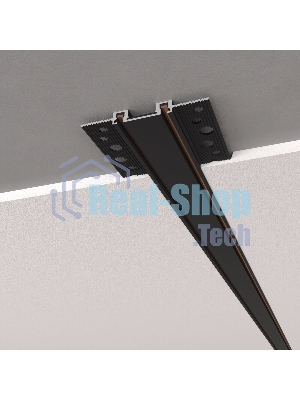 Flat Magnetic Шинопровод встраиваемый (2м) чёрный 85130/00