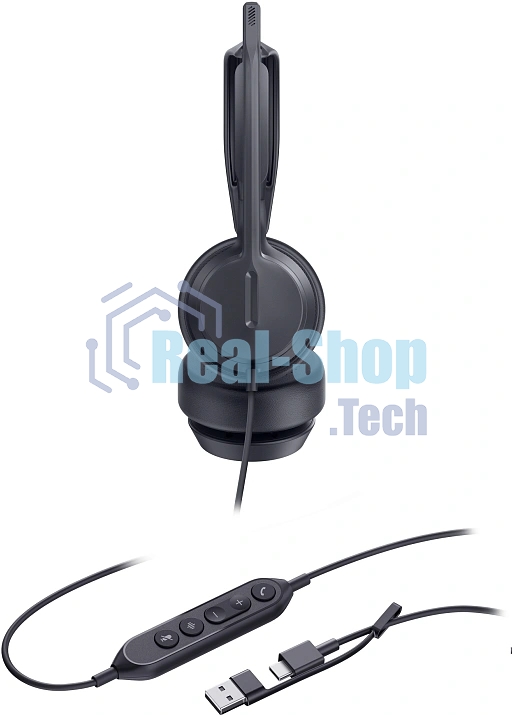 Гарнитура Yealink UH42 SE чёрный, проводная, USB