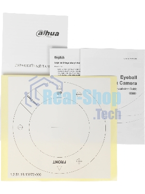 Камера видеонаблюдения Dahua DH-T5A-IL, IP, 5 Мп, 2.8 мм, белая