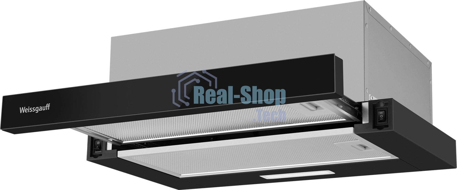 Вытяжка Weissgauff TEL 500 Black Glass