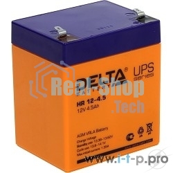 Батарея для ИБП Delta HR 12-4.5 (12V, 4.5Ah)