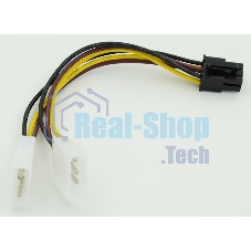 Кабель питания Molex/PCI-E 6pin 0.15м