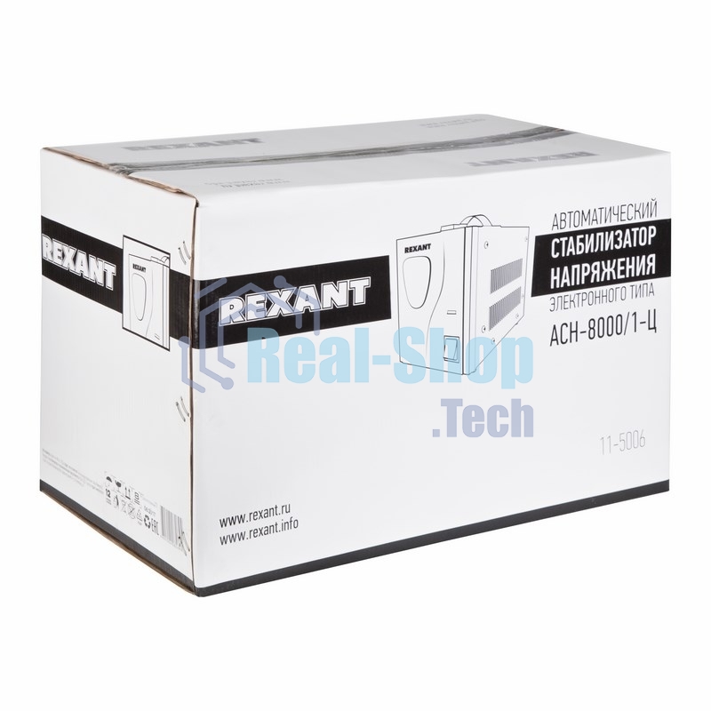 Стабилизатор напряжения Rexant AСН-8 000/1-Ц