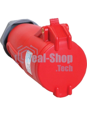 Розетка переносная Iek PSN22-016-4 ССИ-214 16А-6ч/380-415В 3Р + РЕ IP44 MAGNUM ИЭК