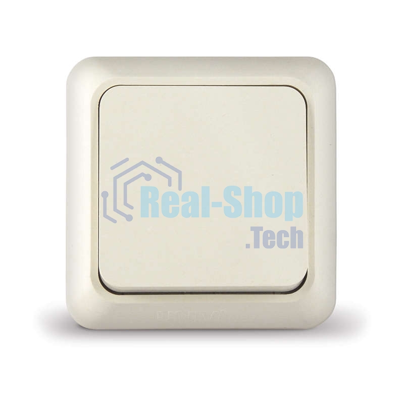 Выключатель 1-кл. ОП Олимп 10А IP20 беж. Universal Б-О0021