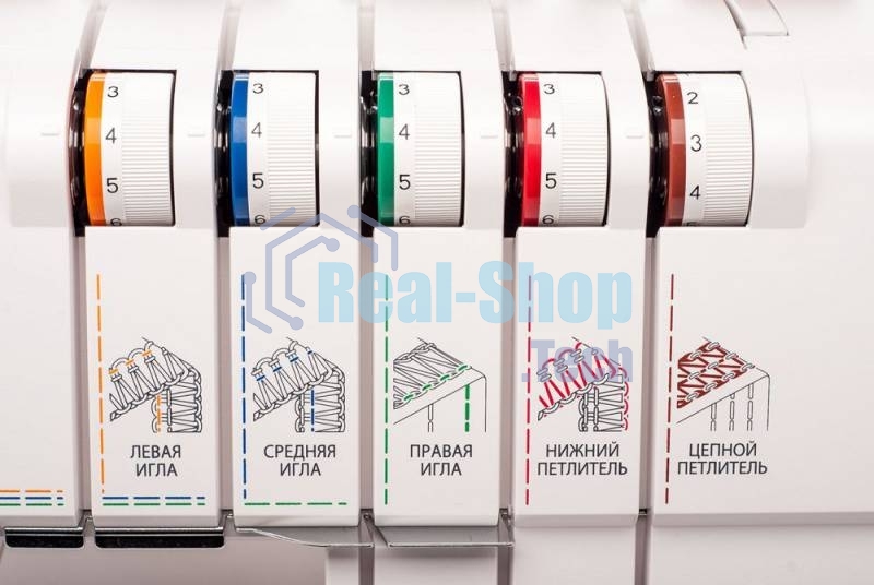 Коверлок Merrylock 075 белый