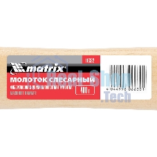 Молоток Matrix слесарный 500г квадратный боек деревянная рукоятка