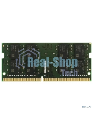 Оперативная память Kingston ValueRAM, DDR4, 16GB (1x16GB), 3200MHz, CL22, SO-DIMM