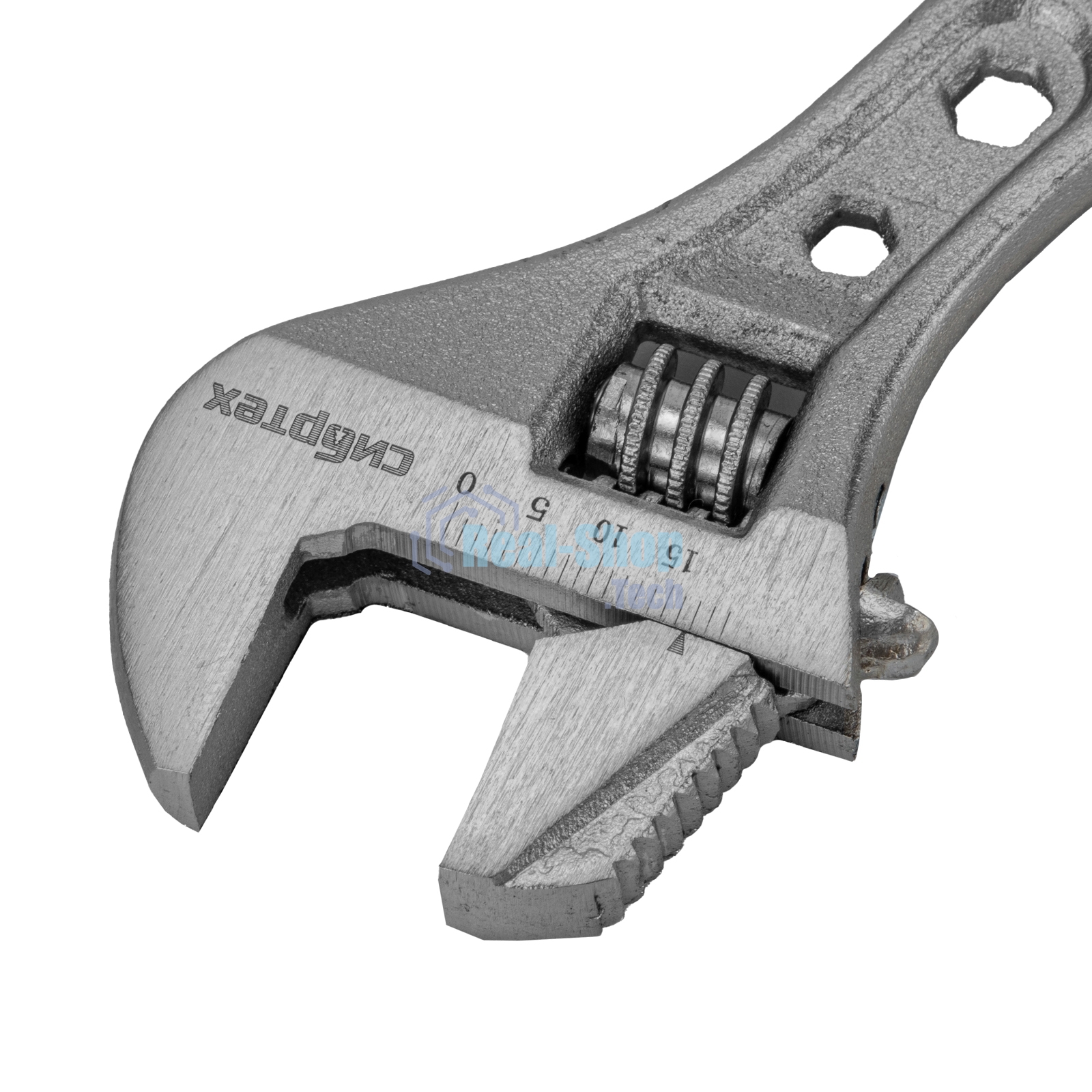 Ключ разводной Сибртех 150мм, переставная губка, 2-х комп. рукоятка