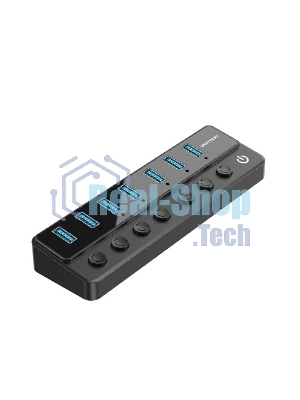 USB-концентратор Vention CHXB0, USB 3.0, USB 7 портов, USB