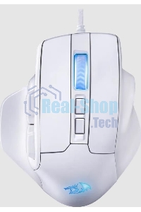 Мышь проводная REDRAGON Bullseye белый, 12400 dpi, USB, кнопки - 8