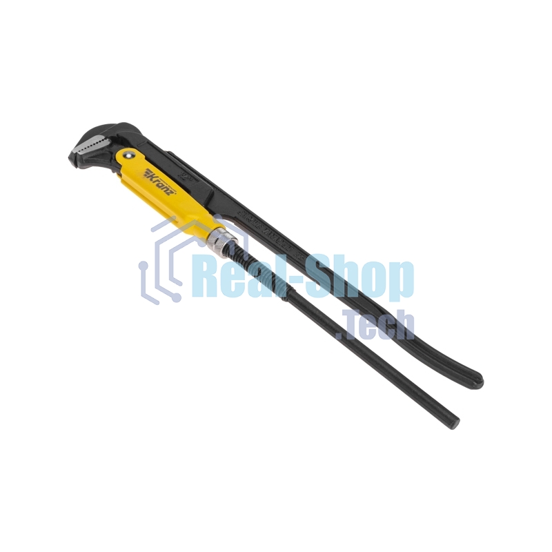 Ключ трубный рычажный Kranz № 2, 400 мм, литой