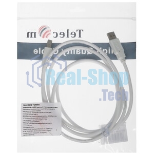 Кабель AM/BM USB2.0 1.8м TELECOM, TC6900-1.8M 