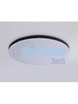 Умный светодиодный светильник FZ2004 BK черный IP54 20W 3000K-6500K+RGB Wi-Fi Алиса/Tuya/Smart Home/Alexa D300*55 (ПДУ ИК)