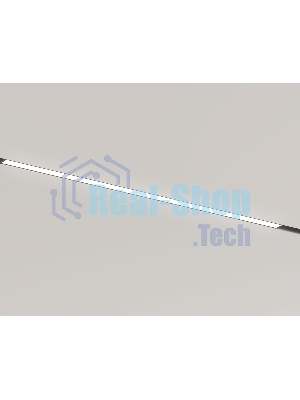 Трековый светильник GL2330 BK черный IP20 30W 3CCT 3000-6400K 48V 600*10*37