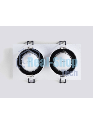 Светильник встраиваемый Ambrella light TN102732/2 WH/BK белый/черный GU5.3 175*92*23
