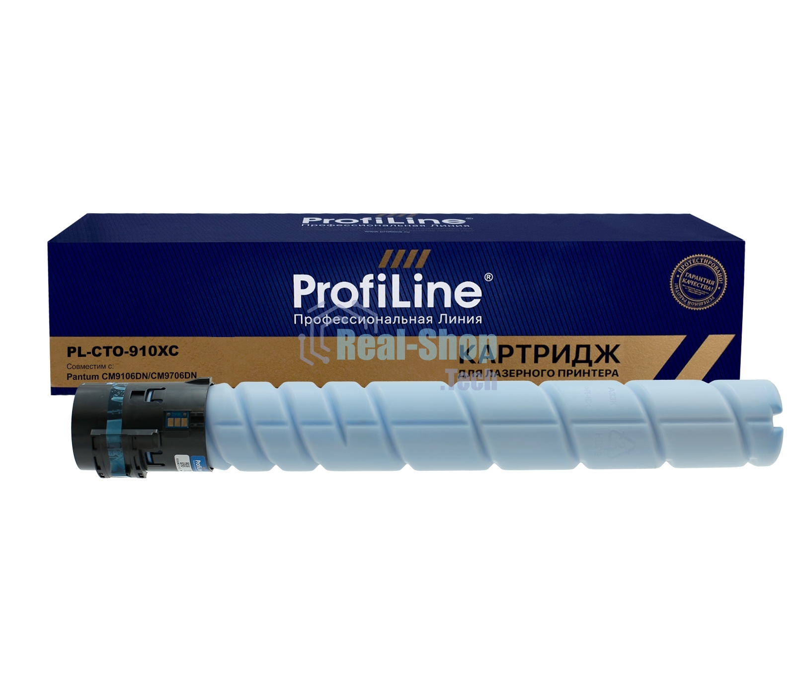 Тонер-картридж PL-CTO-910XC для принтеров Pantum CM9106DN/CM9706DN Cyan 34000 копий ProfiLine