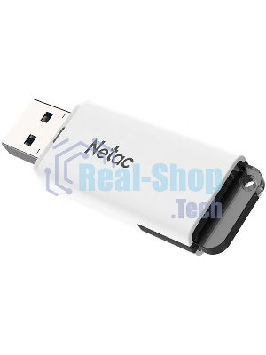 Флешка USB Netac U185 белый USB 3.0 Flash 16Gb, NT03U185N-016G-32WH, LED индикатор
