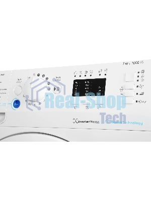 Стиральная машина Indesit BWSA 7109 WWV белый, загрузка фронтальная 7 кг, 1000 об/мин, класс: A